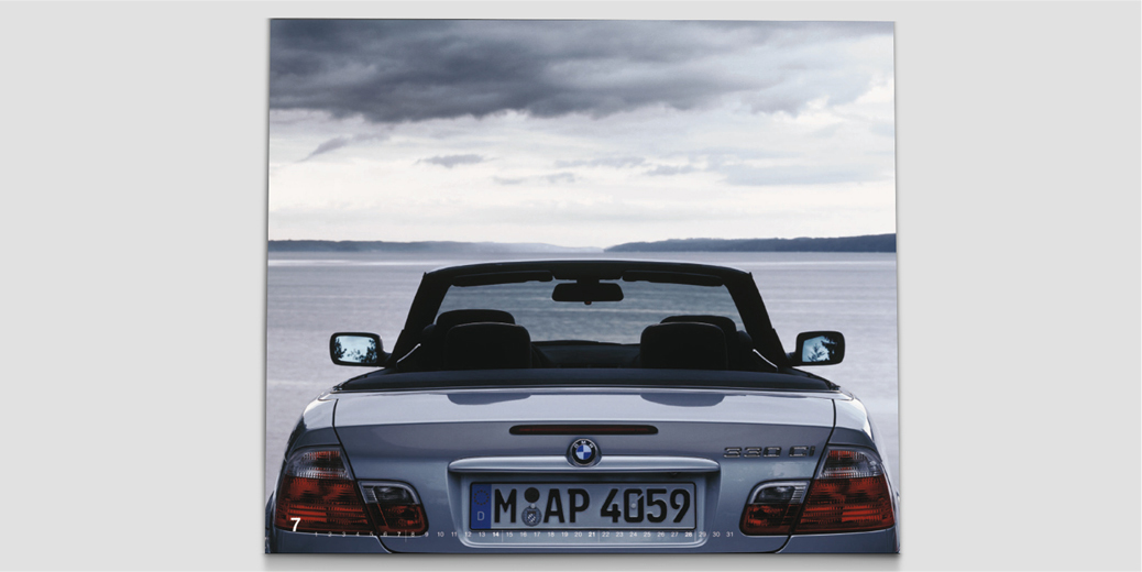bmw kalender 7 kl