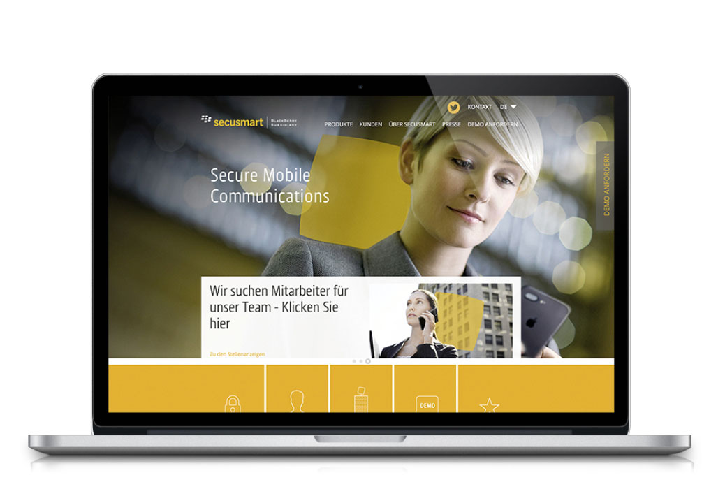 secusmart cebit werbung duesseldorf digital webdesign niehaus knuewer